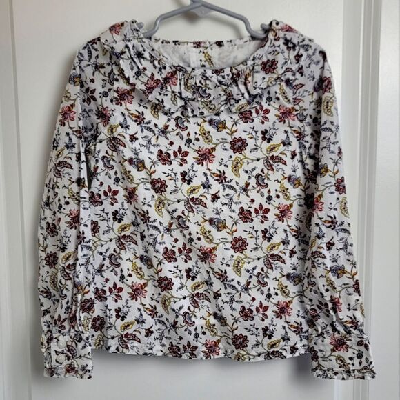 JANIE AND JACK Ruffle Floral Top - Picture 1 of 10